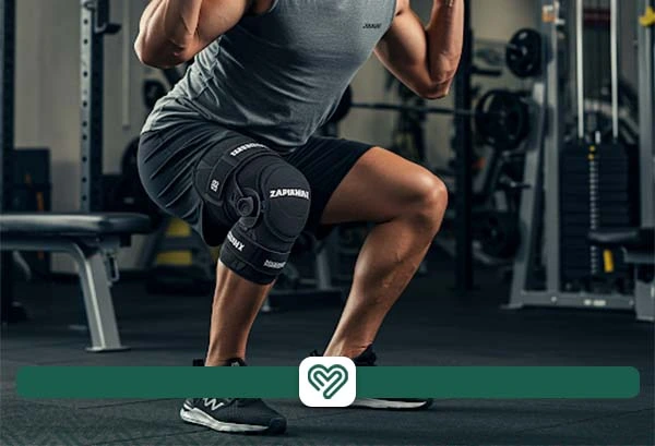 بهترین زانوبند هنگام انجام ورزش های سنگین | آی آر مای شاپ