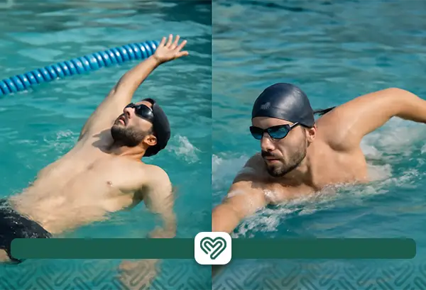 بهترین نوع شنا برای زانو درد | آی آر مای شاپ