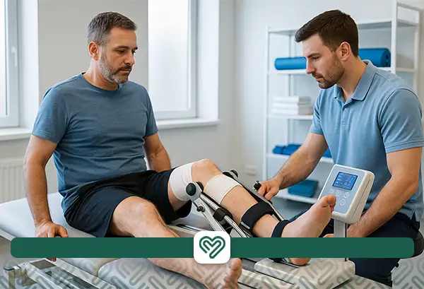 فیزیوتراپی برای بعد از جراحی زانو | آی آر مای شاپ