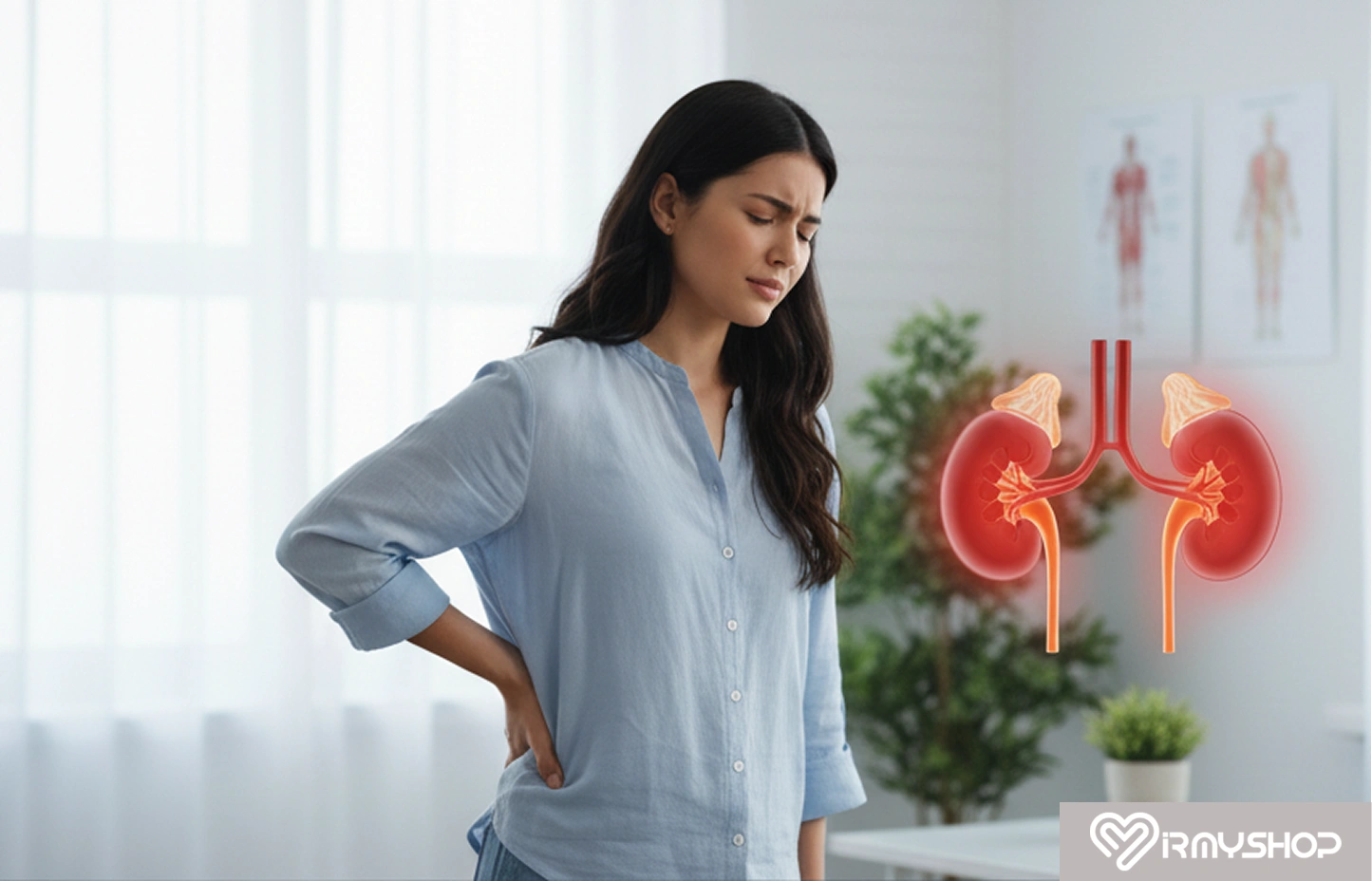 کمردرد و تکرر ادرار در زنان