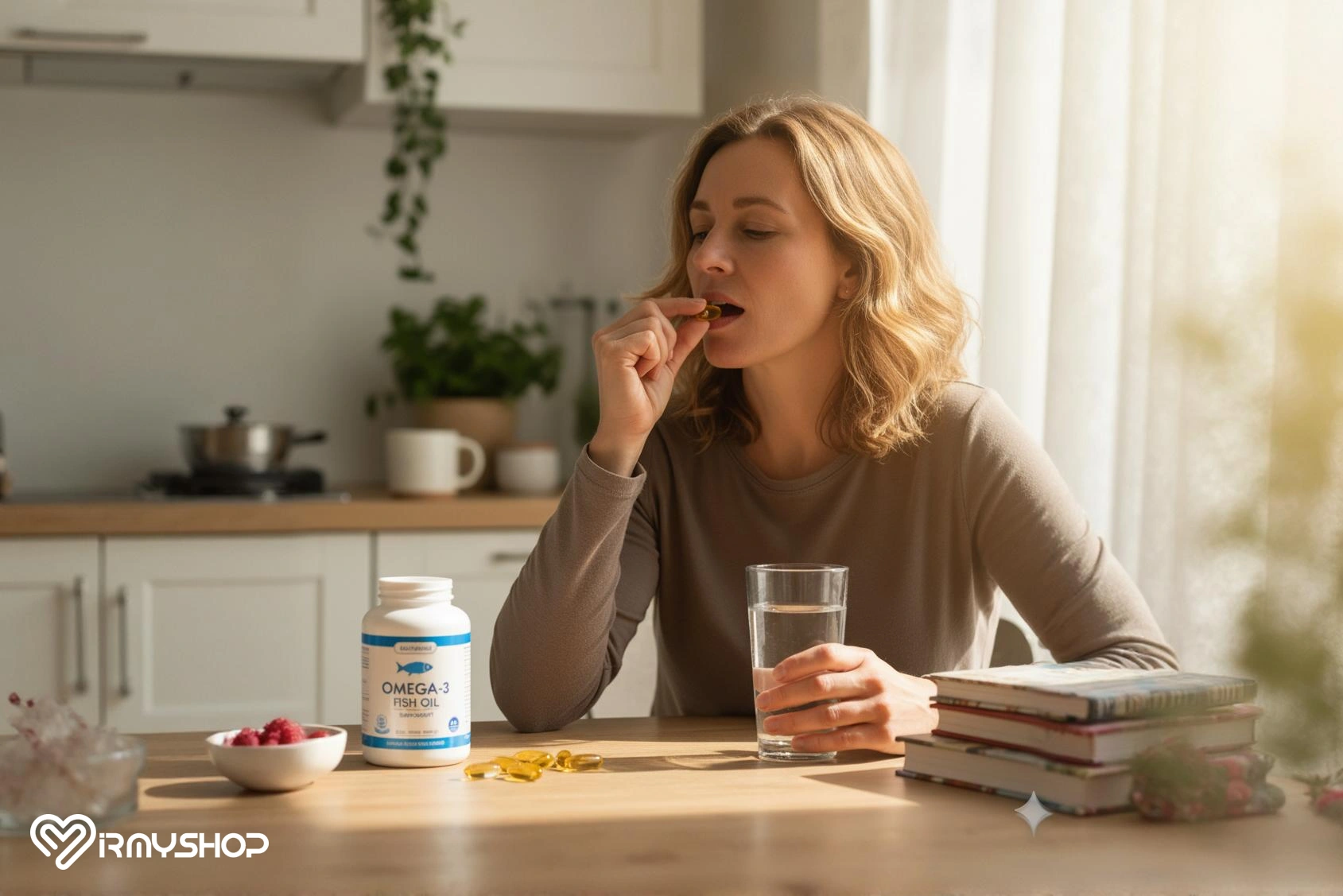 مصرف قرص امگا۳ برای زانودرد